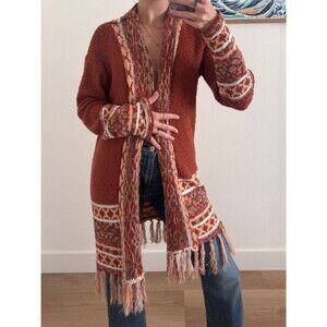 Women's Orange and Gold Jumper
